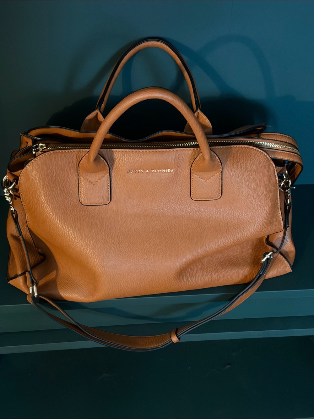 Uptown Tote Cognac